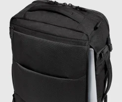 Active Convertible Backpack 25L in Jet Black