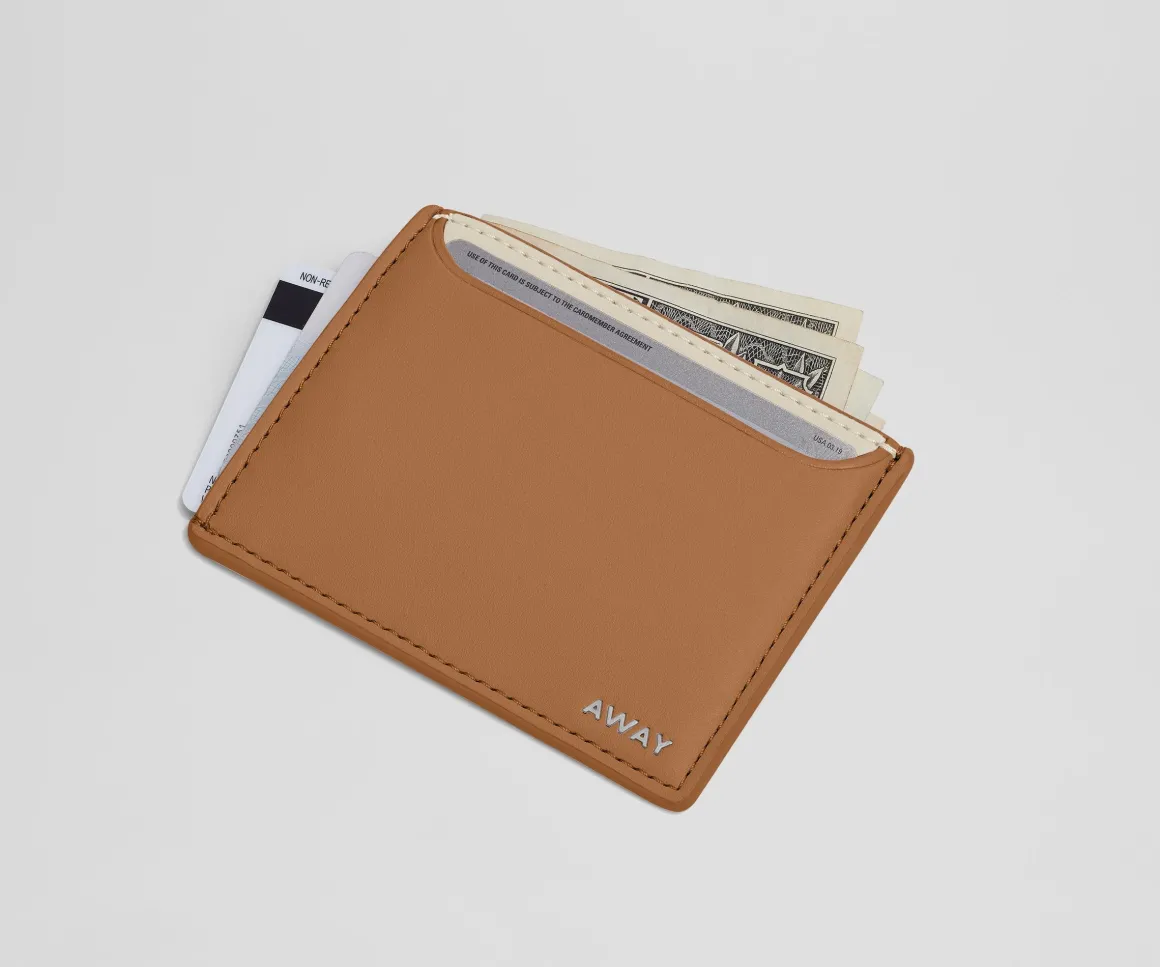 Card Case in Desert Tan