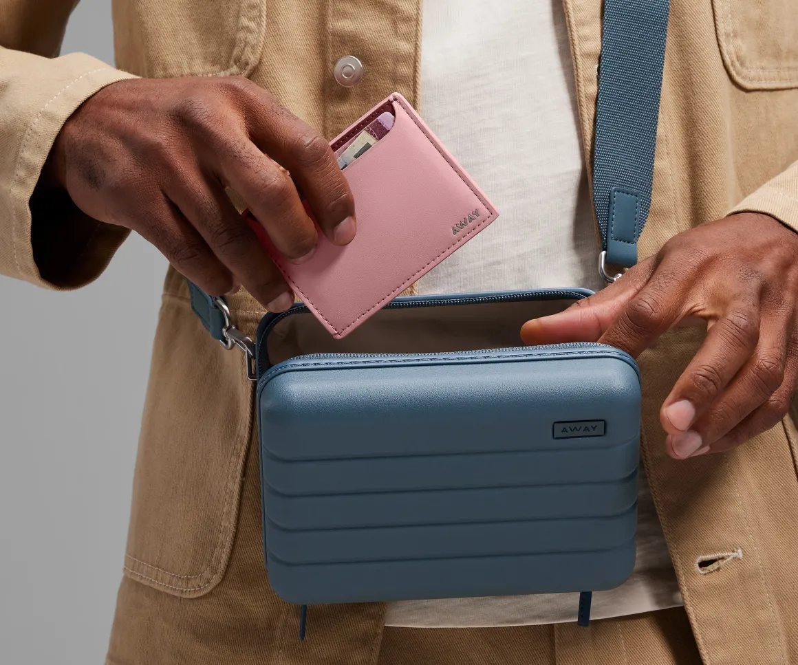 Card Case in Flamingo Pink