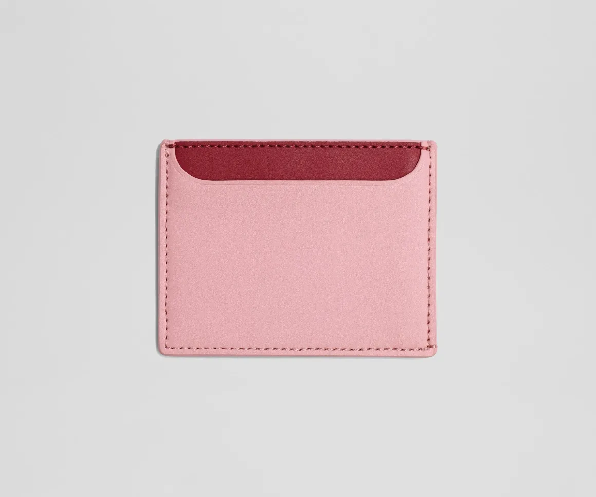 Card Case in Flamingo Pink
