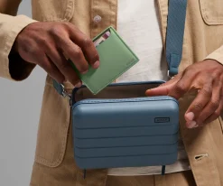 Card Case in Sea Green