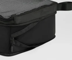 Compression Packing Cubes in Jet Black