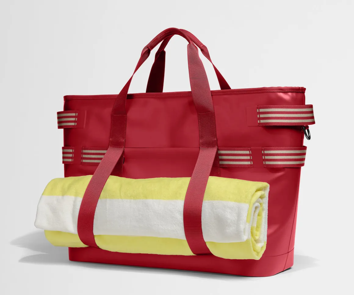 Cooler Tote in Cherry Red