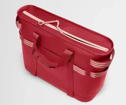 Cooler Tote in Cherry Red