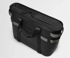Cooler Tote in Jet Black