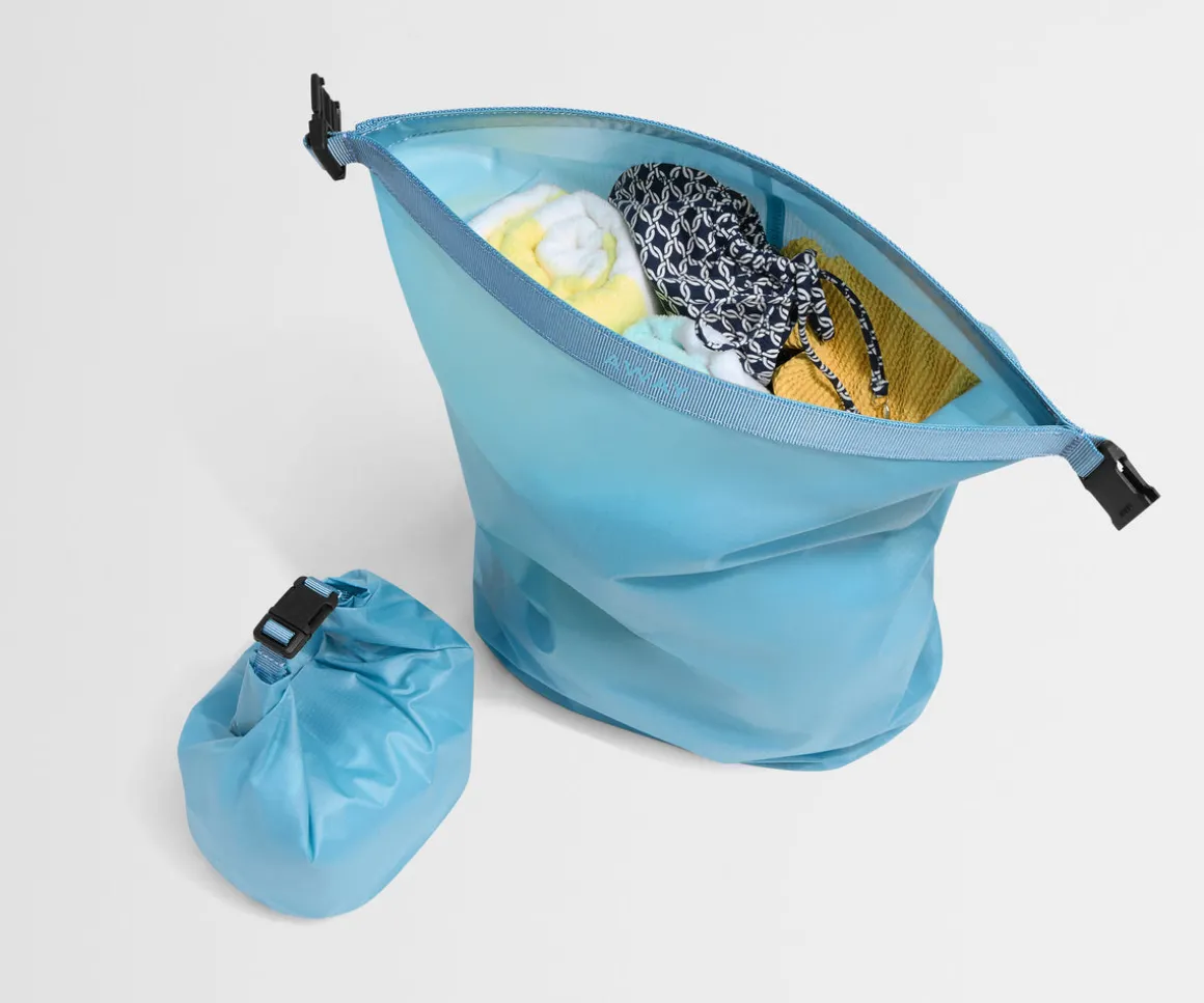Dry Bag Duo in Seaside Blue