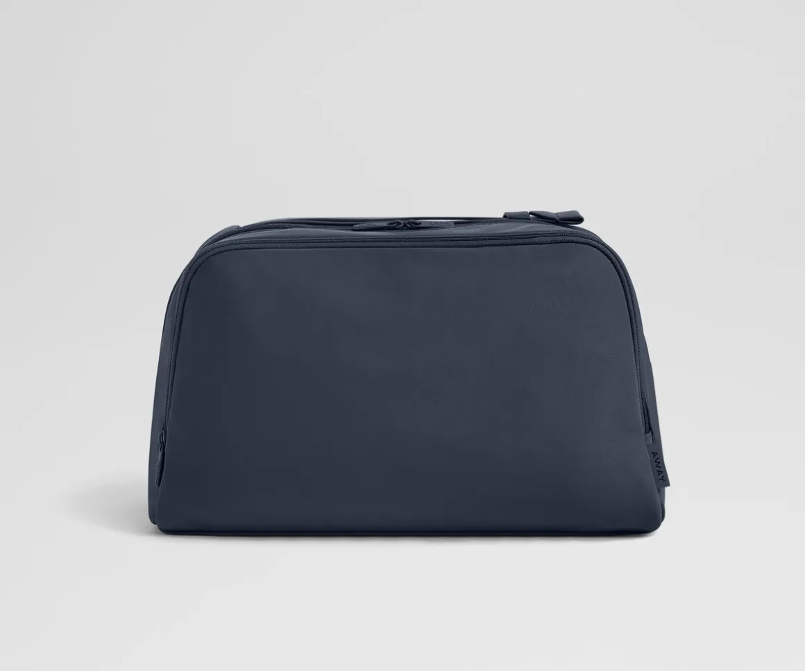 Extra Large Toiletry Bag in Navy Blue
