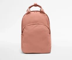 Featherlight Backpack in Clay Pink