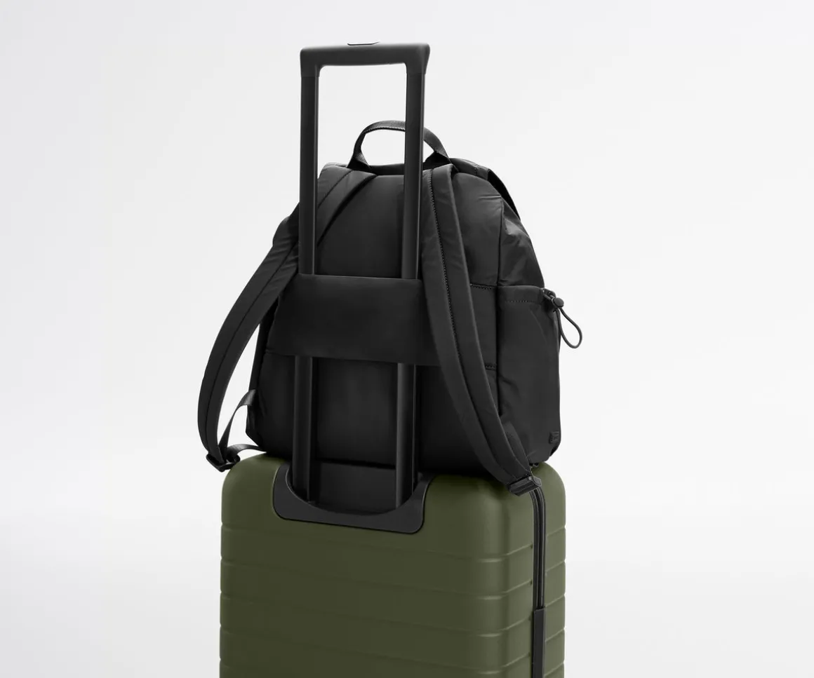 Featherlight Cargo Backpack in Jet Black