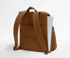 Featherlight Diaper Backpack in Amaro Brown
