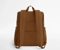 Featherlight Diaper Backpack in Amaro Brown