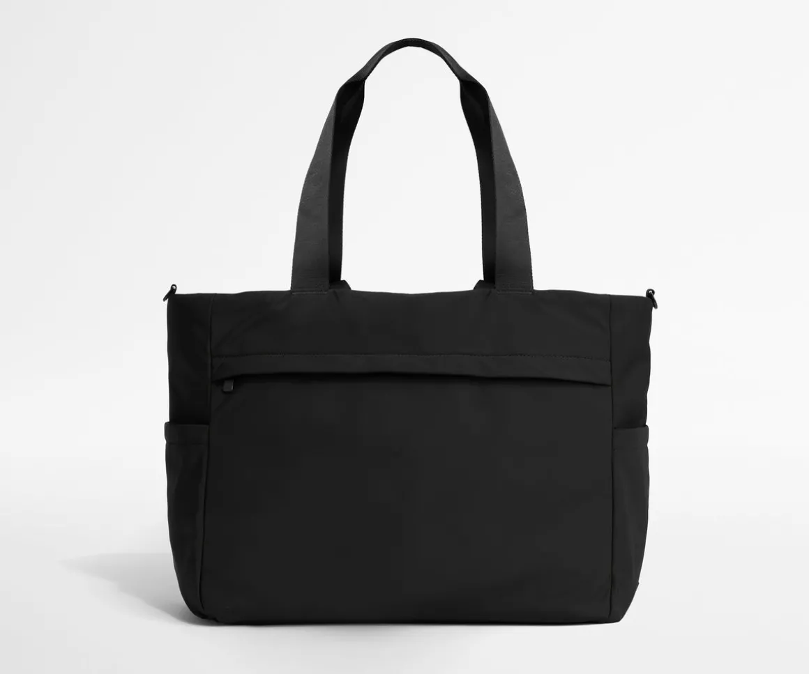 Featherlight Diaper Tote in Jet Black