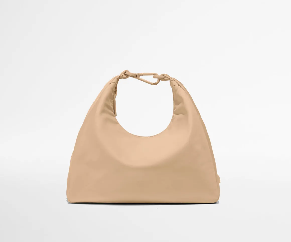 Featherlight Duo Crossbody in Camel Brown