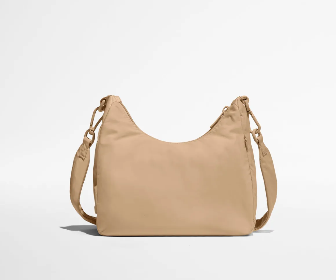 Featherlight Duo Crossbody in Camel Brown