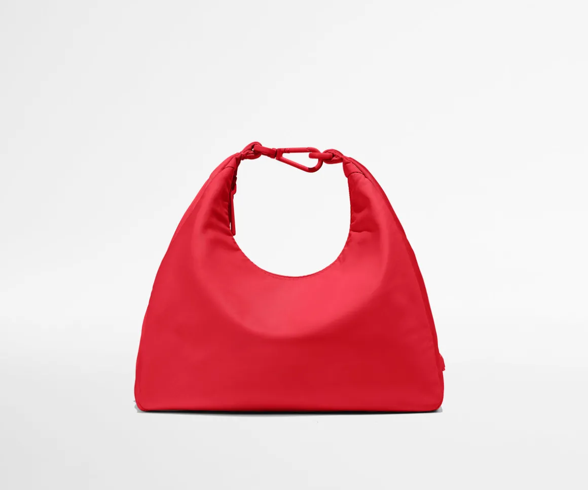 Featherlight Duo Crossbody in Cherry Red