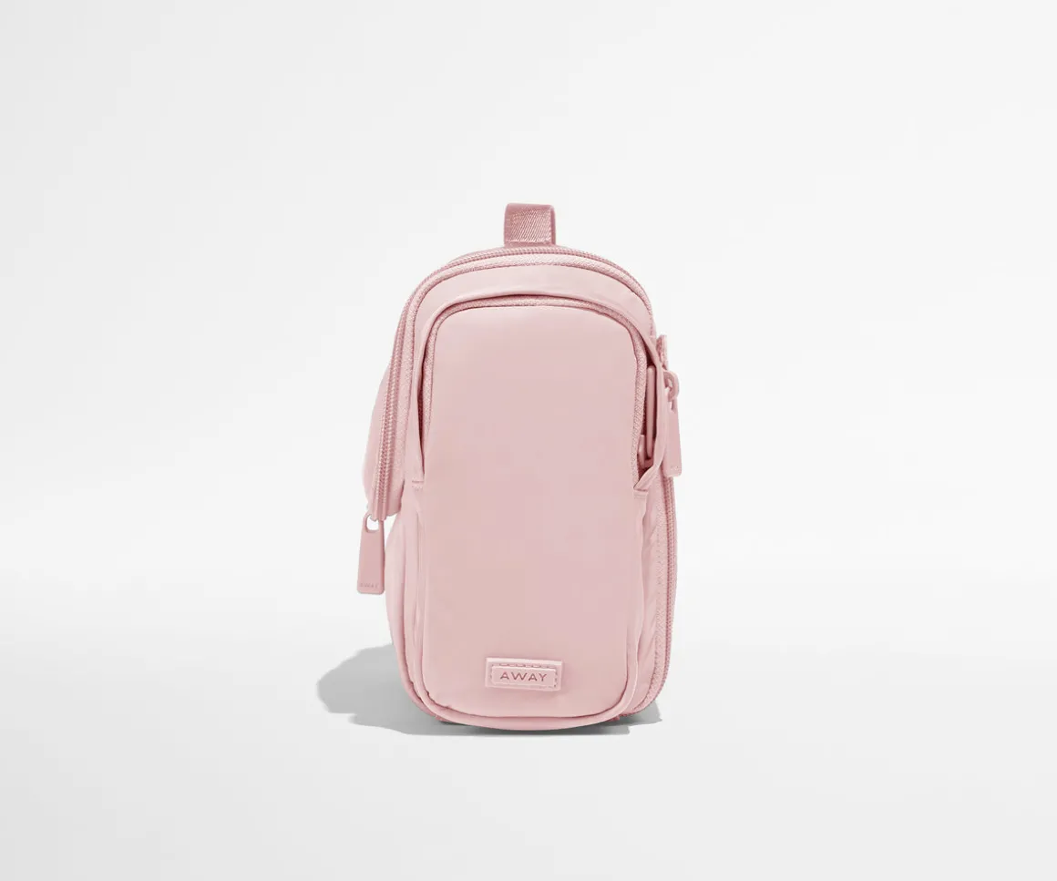 Featherlight Hanging Travel Vanity in Blush Pink