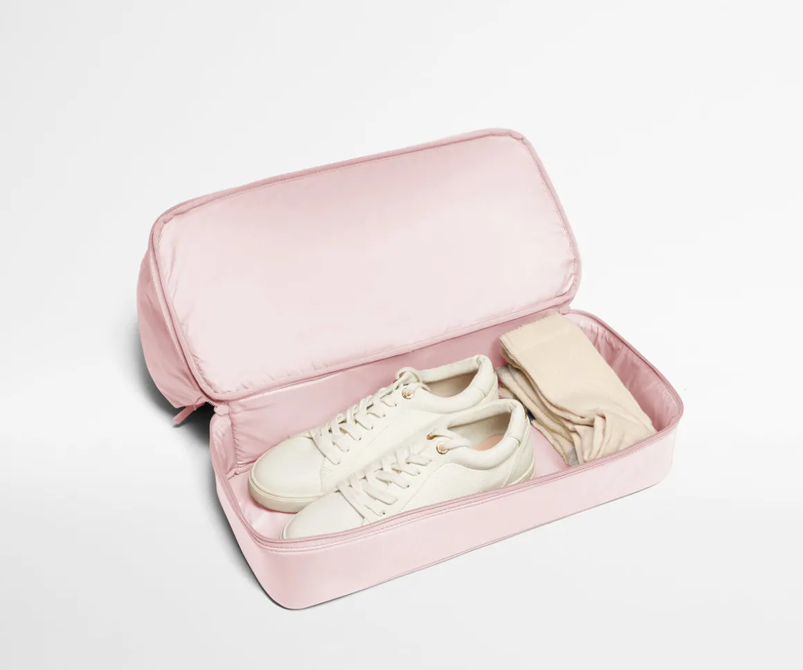 Featherlight Overnight Bag in Blush Pink