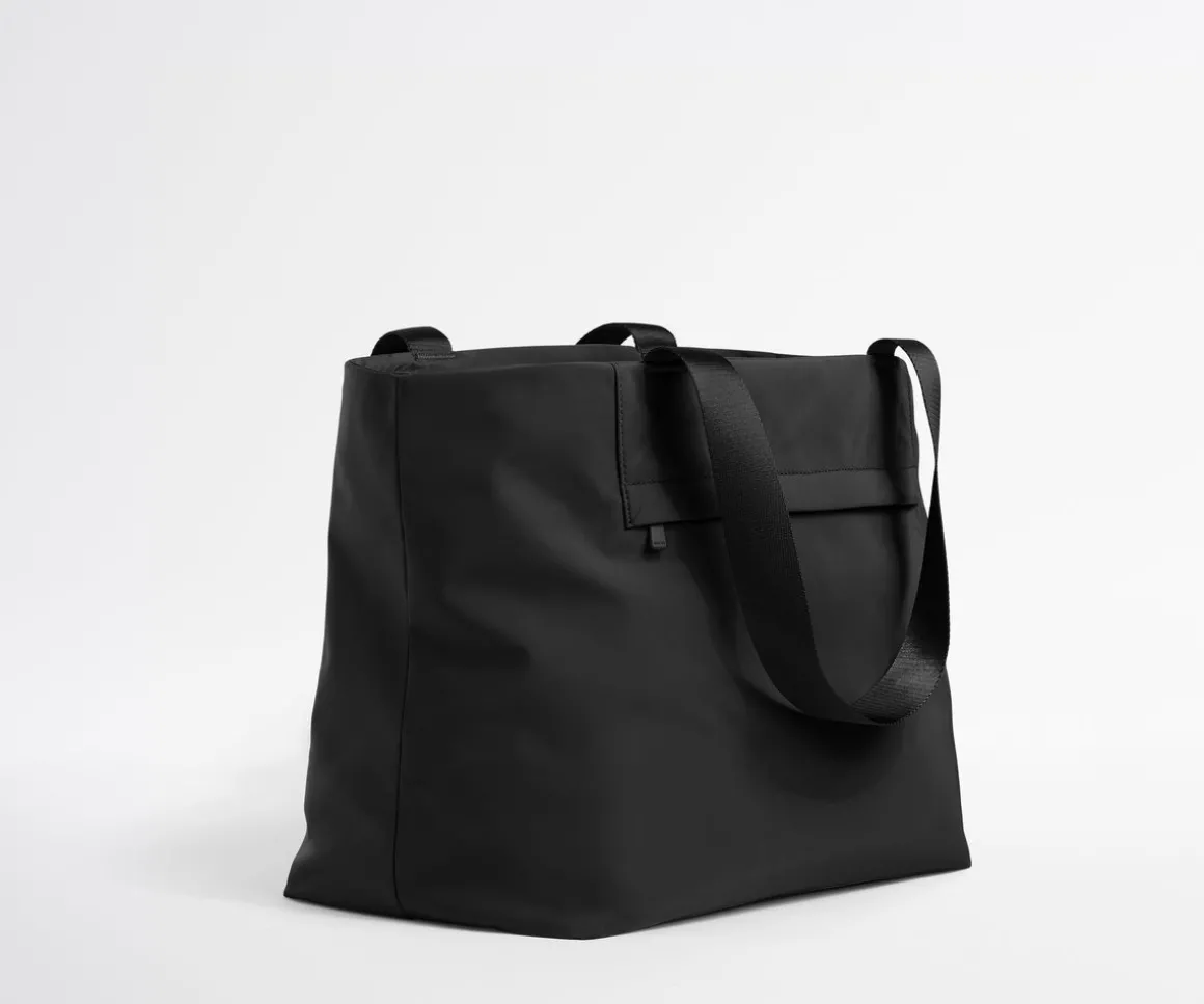 Featherlight Tote in Jet Black