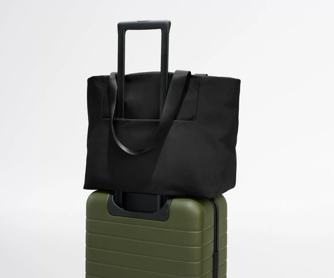 Featherlight Tote in Jet Black