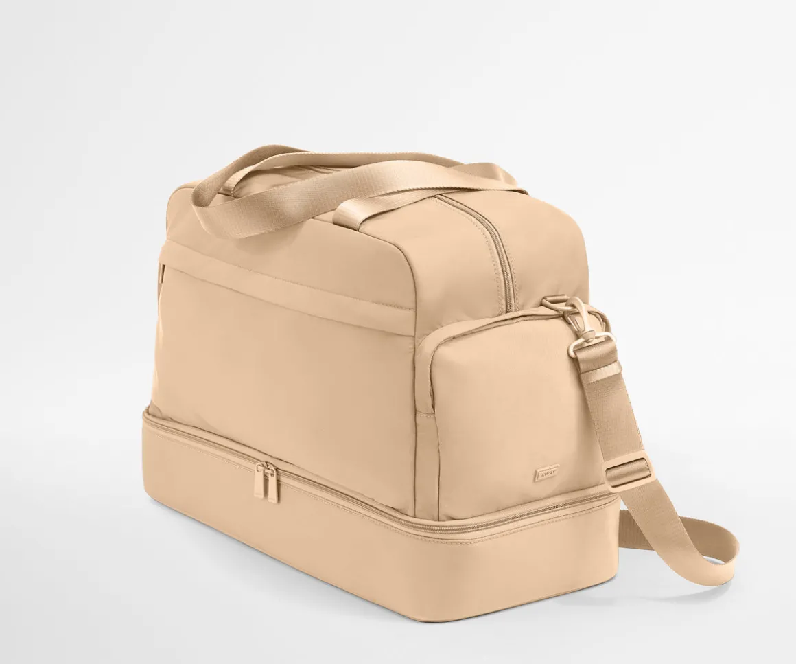 Featherlight Weekender in Camel Brown