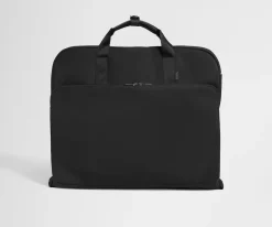 Garment Bag in Jet Black