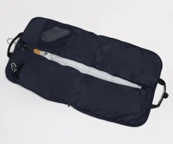 Garment Bag in Navy Blue