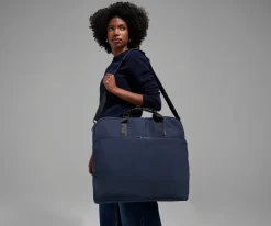 Garment Bag in Navy Blue