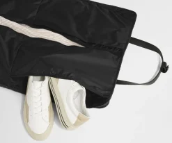 Garment Duffle in Jet Black