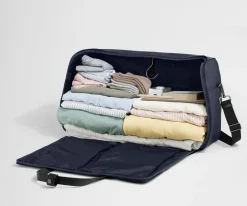 Garment Duffle in Navy Blue