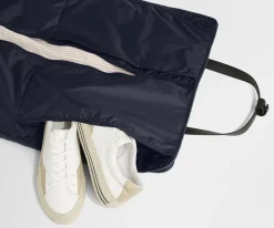Garment Duffle in Navy Blue