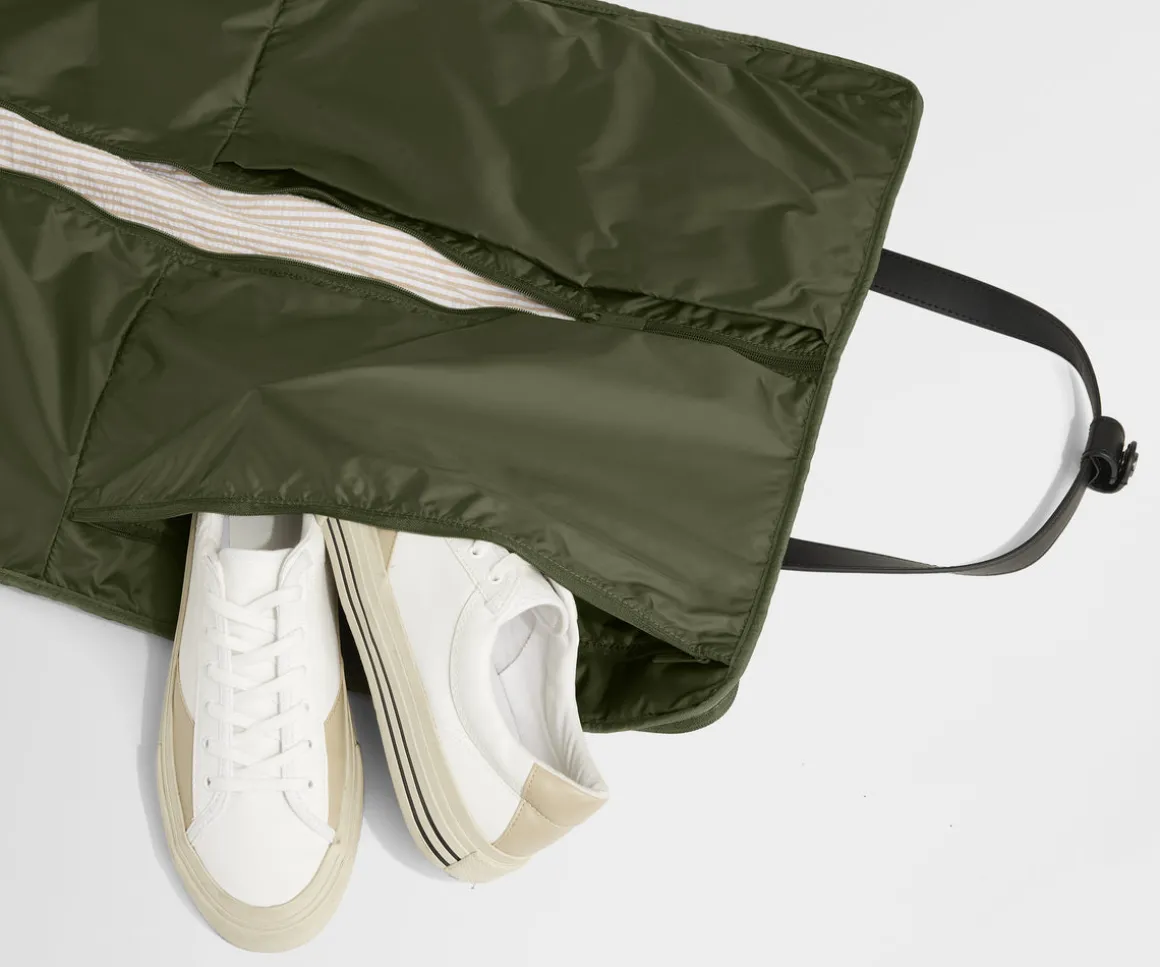 Garment Duffle in Olive Green