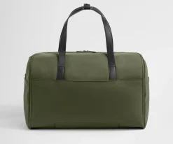 Garment Duffle in Olive Green