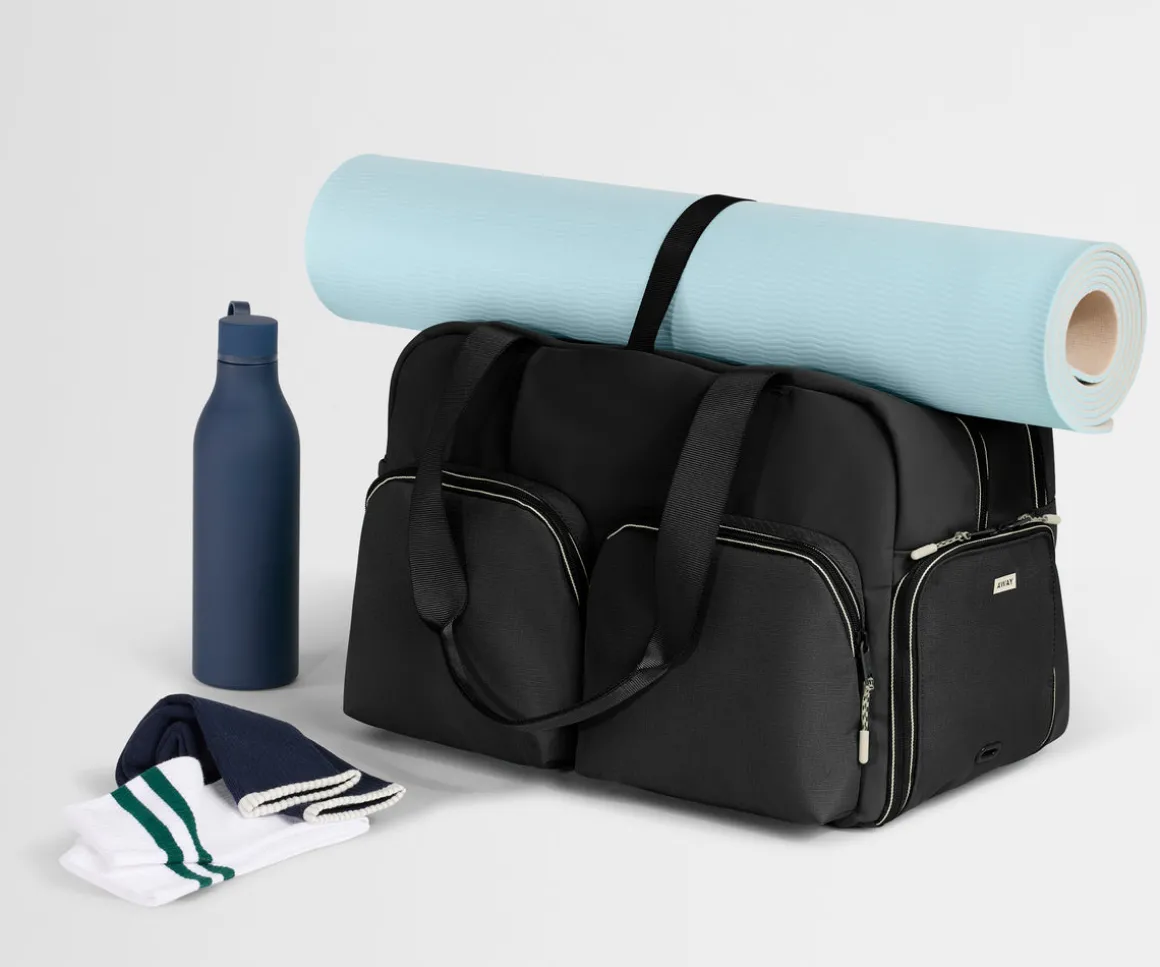 Gym Bag in Jet Black