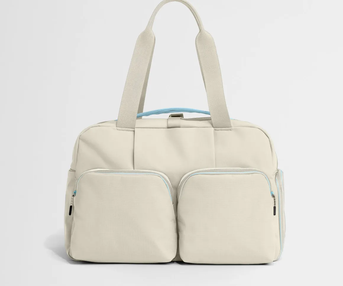 Gym Bag in Salt White