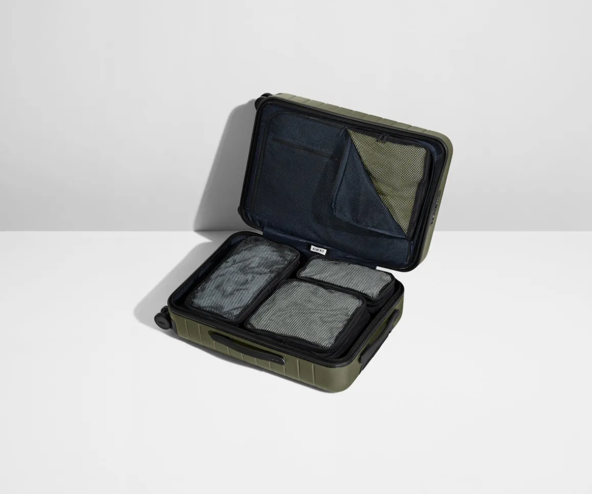 Insider Packing Cubes (Set of 4) in Jet Black