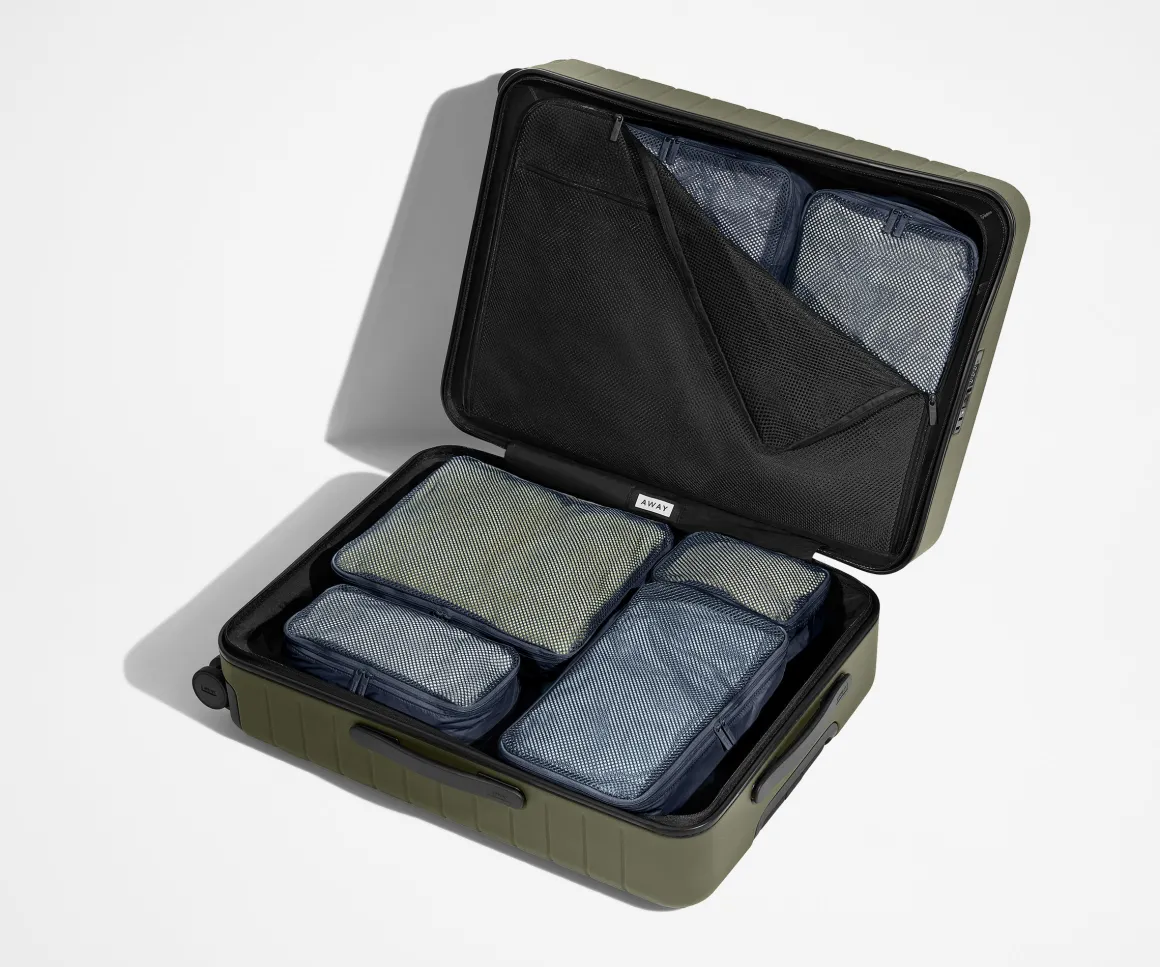 Insider Packing Cubes (Set of 6) in Navy Blue
