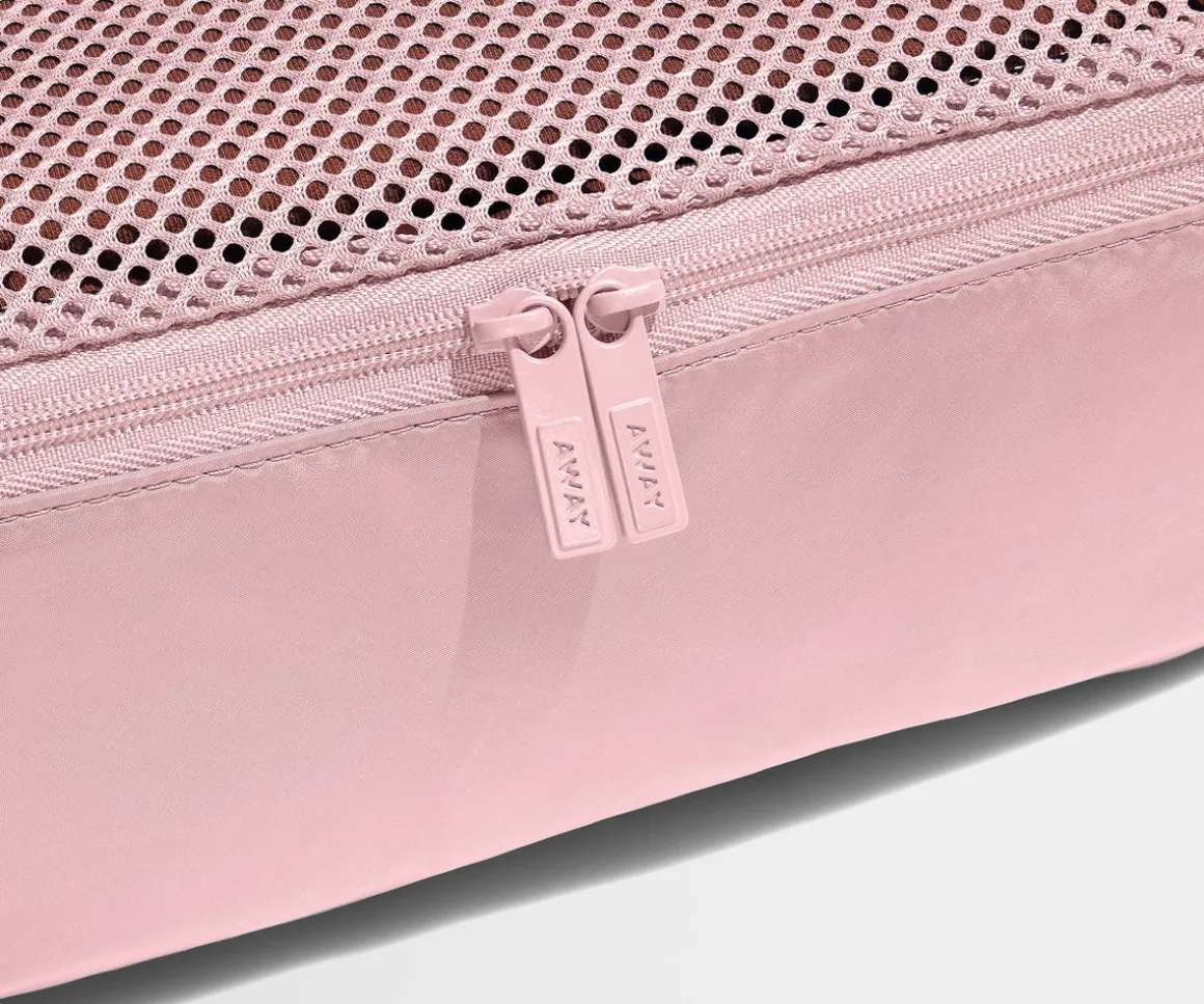 Insider Packing Cubes (Set of 4) in Blush Pink