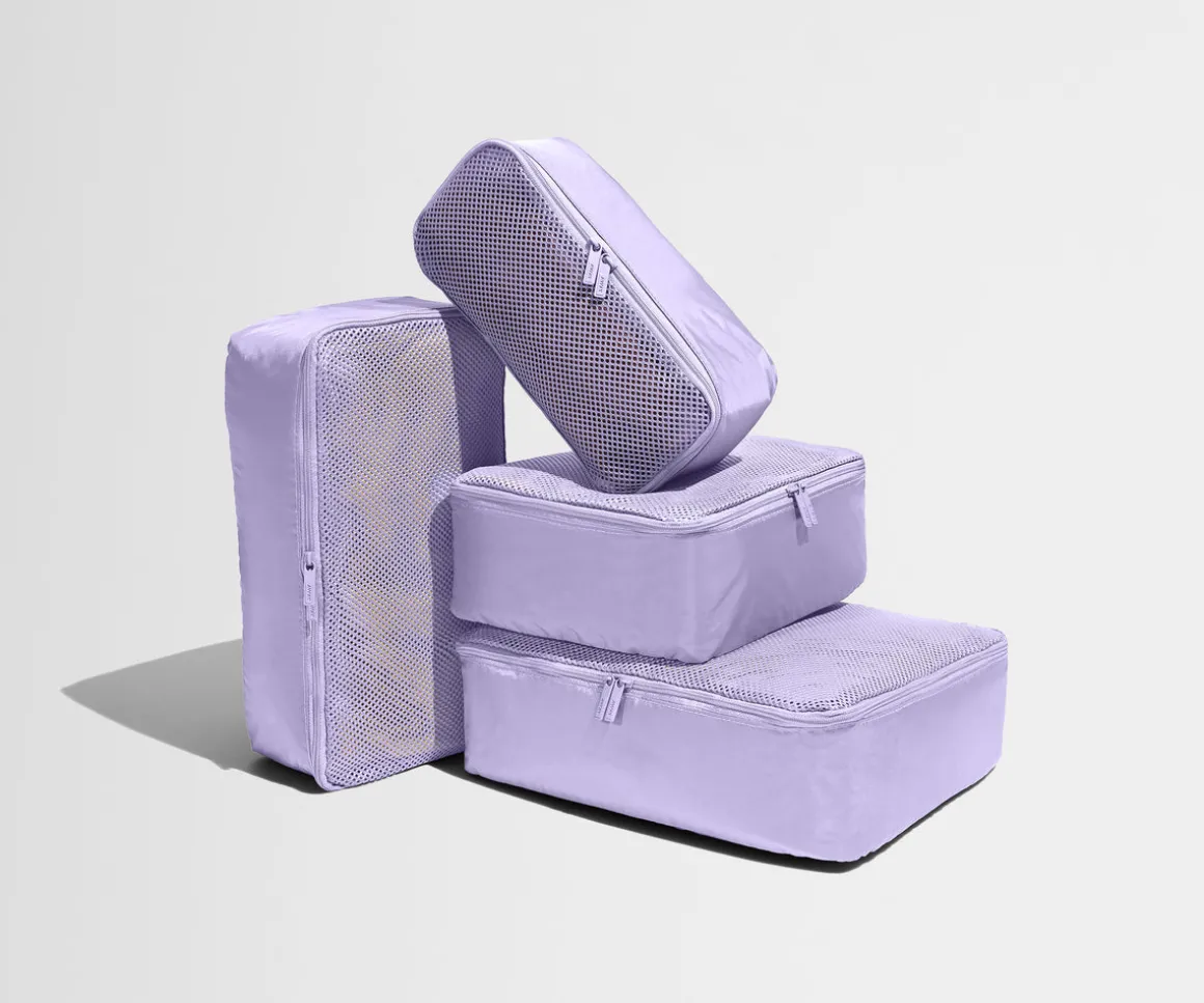Insider Packing Cubes (Set of 4) in Lavender Haze Purple