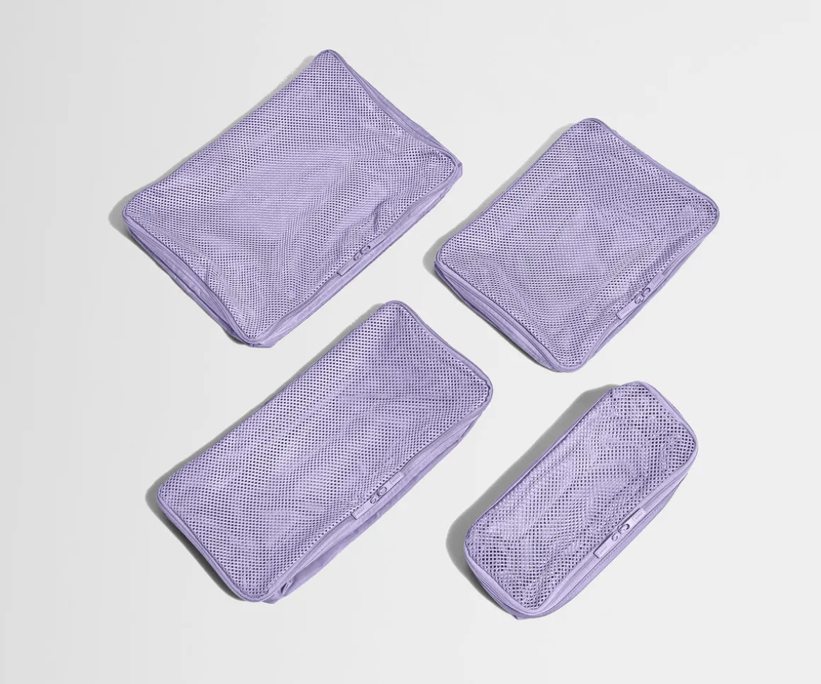 Insider Packing Cubes (Set of 4) in Lavender Haze Purple
