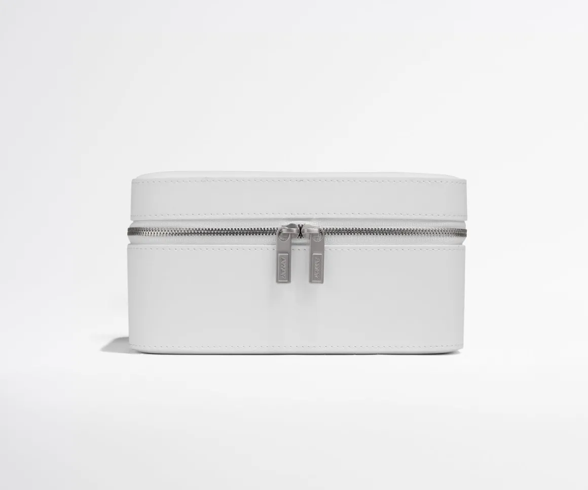 Keepsake Jewelry Case in Pearl White