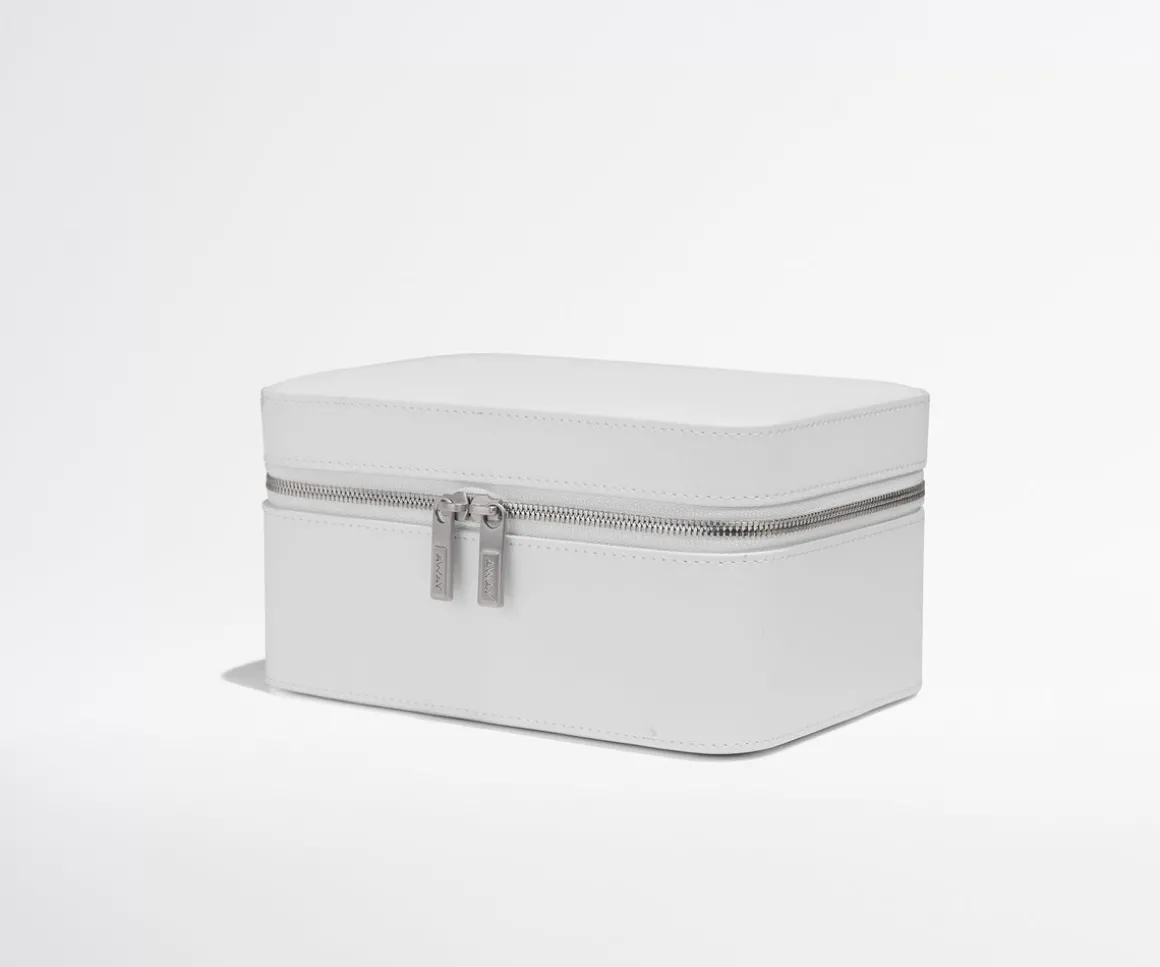 Keepsake Jewelry Case in Pearl White