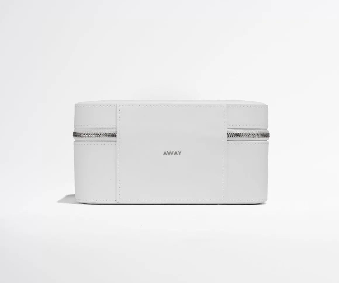 Keepsake Jewelry Case in Pearl White