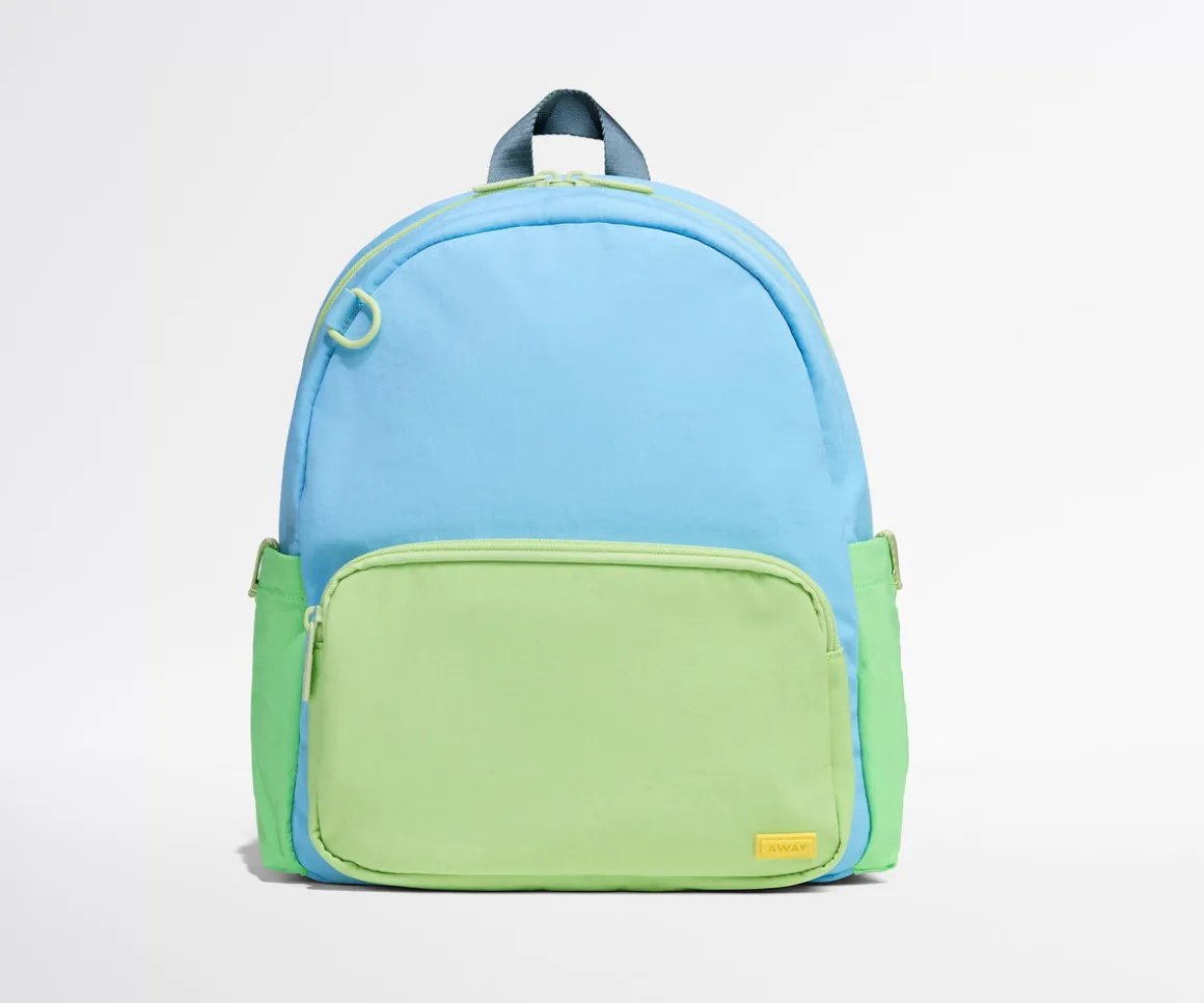 Kids Backpack in Dragonfly Blue
