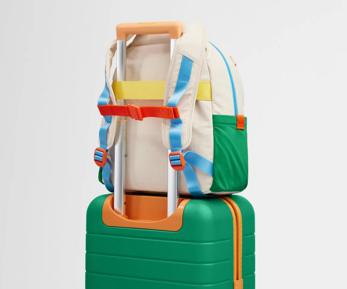 Kids Backpack in Marshmallow White