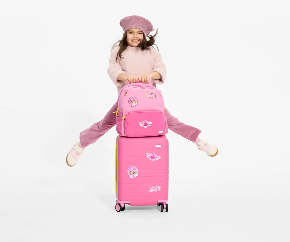 Kids Backpack in Skye Pilot Pink