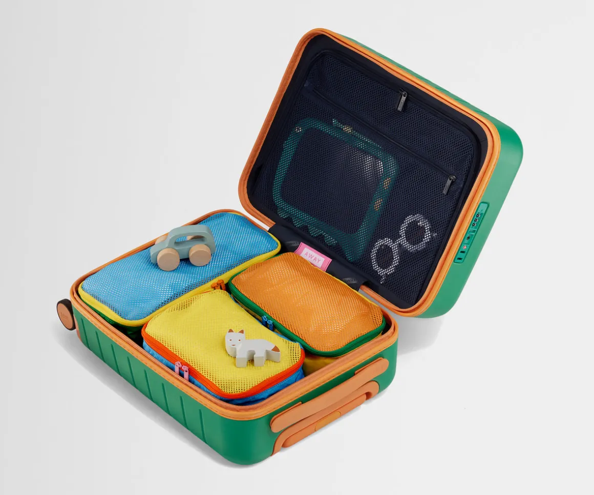 Kids Packing Cubes in Fruit Punch
