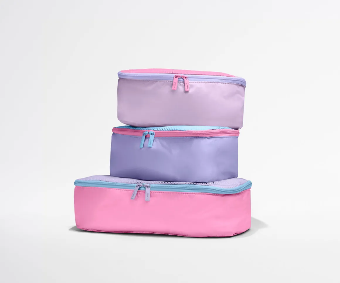 Kids Packing Cubes in Garden Mix