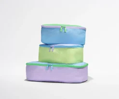 Kids Packing Cubes in Spring Mix