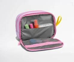 Kids Toiletry Bag in Butterfly Purple