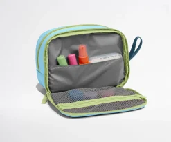 Kids Toiletry Bag in Dragonfly Blue